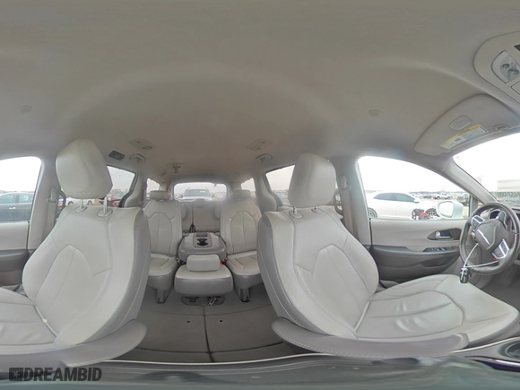 2017 Chrysler Pacifica Touring-L with VIN 2C4RC1BG8HR587743, listed as a Copart auction lot 43453155 with 99,574 mi miles and Salvage Title. Bid and sale history available at carsss.com. Image 14.