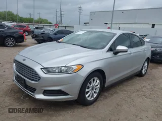 2015 Ford Fusion S with VIN 3FA6P0G78FR163969, listed as a IAAI auction lot 41932087 with 66,608 mi miles. Bid and sale history available at carsss.com. Image 20.