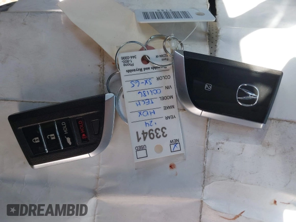 2024 Acura MDX Technology с VIN 5J8YE1H41RL001186, выставлен на аукционе IAAI как лот 42065043 с пробегом 24 357 миль миль и . История ставок и продаж доступна на DreamBid. Изображение 11.