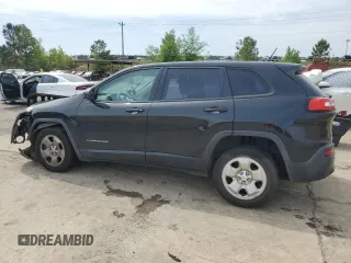 2015 Jeep Cherokee Sport с VIN 1C4PJLAB7FW631413, выставлен на аукционе Copart как лот 54123535 с пробегом Не указан миль и Списание • Salvage title. История ставок и продаж доступна на DreamBid. Изображение 2.