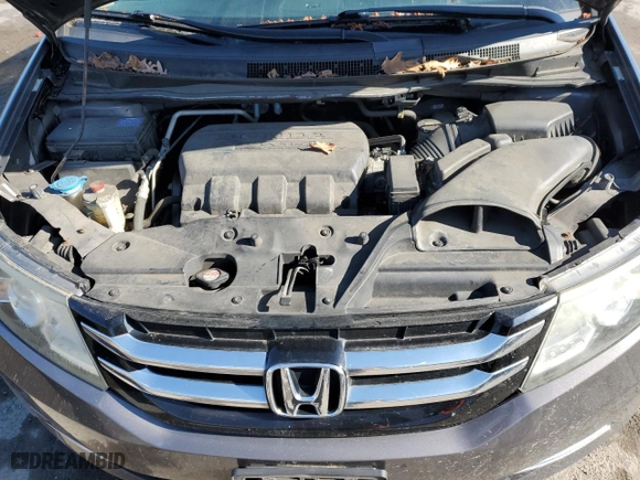 2014 Honda Odyssey EX-L with VIN 5FNRL5H66EB017074, listed as a Copart auction lot 51793265 with 123,245 mi miles and Clean Title. Bid and sale history available at carsss.com. Image 12.