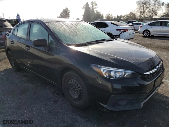 2023 Subaru Impreza with VIN 4S3GKAB69P3600055, listed as a Copart auction lot 43751825 with 20,376 mi miles and Salvage Title. Bid and sale history available at carsss.com. Image 4.