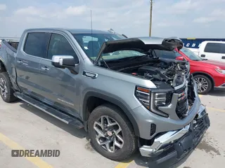 2024 GMC Sierra 1500 SLT z VIN 3GTUUDE83RG182426, wystawiony jako IAAI lot #42051053 z przebiegiem Nie podano mil oraz . Historia ofert i sprzedaży dostępna na DreamBid. Obrazek 1.