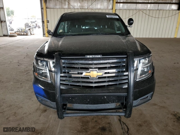 2020 Chevrolet Tahoe Commercial with VIN 1GNSKDEC0LR261827, listed as a Copart auction lot 84864374 with 0 mi miles and Salvage Title. Bid and sale history available at carsss.com. Image 5.