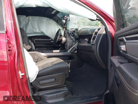 2021 Ram 1500 Big Horn with VIN 1C6SRFFT4MN808354, listed as a IAAI auction lot 42188407 with 62,315 mi miles and . Bid and sale history available at DreamBid. Image 5.