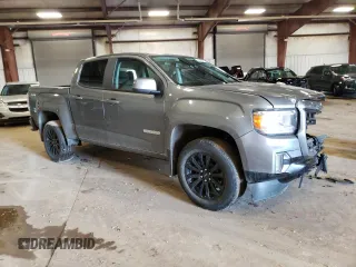 2022 GMC Canyon 4WD Elevation with VIN 1GTG6CEN8N1225500, listed as a Copart auction lot 46028785 with 42,377 mi miles and Clean Title. Bid and sale history available at DreamBid. Image 4.