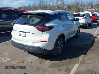 2020 Nissan Murano SL with VIN 5N1AZ2CJ7LN173771, listed as a IAAI auction lot 41829503 with 51,209 mi miles and . Bid and sale history available at DreamBid. Image 4.
