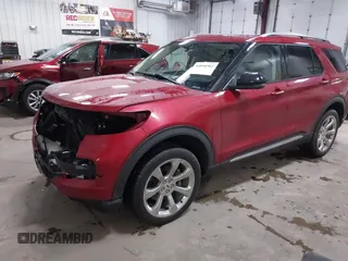 2020 Ford Explorer Platinum с VIN 1FM5K8HC8LGC91187, выставлен на аукционе IAAI как лот 40890302 с пробегом 42 632 миль миль и . История ставок и продаж доступна на DreamBid. Изображение 2.