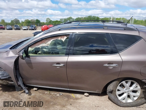 2014 Nissan Murano S with VIN JN8AZ1MW4EW523688, listed as a IAAI auction lot 42325985 with 99,017 mi miles and . Bid and sale history available at DreamBid. Image 14.