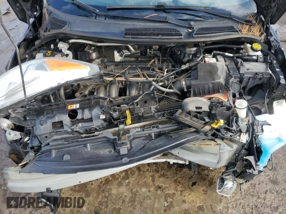 2017 Ford Fiesta Titanium with VIN 3FADP4CJ9HM139325, listed as a Copart auction lot 47852825 with 100,264 mi miles and Salvage Title. Bid and sale history available at carsss.com. Image 11.