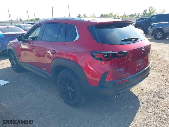 2025 Mazda CX-50 2.5 S Preferred Package with VIN 7MMVABBM3SN317937, listed as a IAAI auction lot 41881839 with 12,522 mi miles. Bid and sale history available at carsss.com. Image 3.