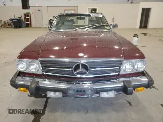 1988 Mercedes-Benz 560 560SL with VIN WDBBA48D8JA081568, listed as a Copart auction lot 75203314 with 51,120 mi miles and Salvage Title. Bid and sale history available at carsss.com. Image 5.