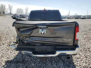 2020 Ram 1500 Big Horn with VIN 1C6SRFFT2LN392027, listed as a Copart auction lot 52883145 with 80,669 mi miles and Clean Title. Bid and sale history available at carsss.com. Image 6.