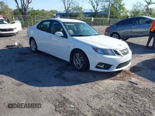 2011 Saab 9-3 with VIN YS3FA4CYXB1310677, listed as a IAAI auction lot 41768272 with 158,328 mi miles. Bid and sale history available at carsss.com. Image 1.