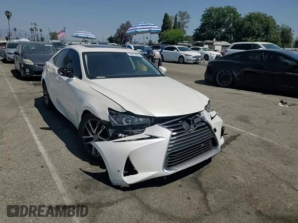 2018 Lexus IS 300 with VIN JTHBA1D21J5074893, listed as a Copart auction lot 55873525 with 79,450 mi miles and Salvage title. Bid and sale history available at DreamBid. Image 13.