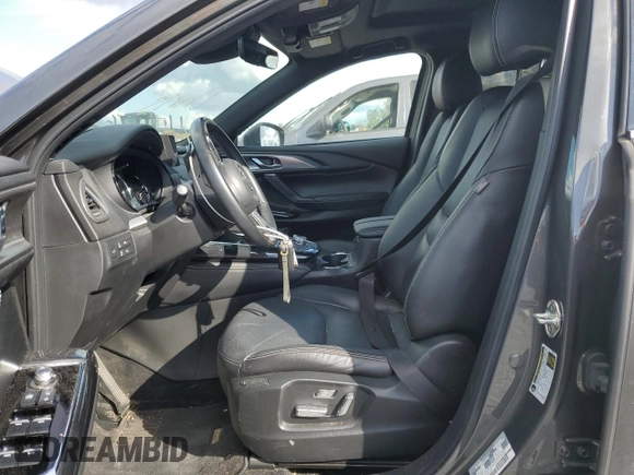 2021 Mazda CX-9 Carbon Edition with VIN JM3TCBDY1M0533505, listed as a Copart auction lot 85442914 with 30,414 mi miles and Salvage title. Bid and sale history available at DreamBid. Image 7.