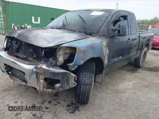 2008 Nissan Titan SE with VIN 1N6AA06A18N340867, listed as a IAAI auction lot 41945393 with Not Provided miles. Bid and sale history available at carsss.com. Image 2.
