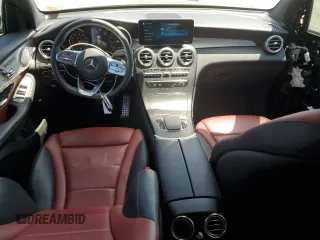 2020 Mercedes-Benz GLC 300 with VIN WDC0G8DB7LF741618, listed as a Copart auction lot 60753135 with 59,720 mi miles and Salvage title. Bid and sale history available at DreamBid. Image 8.