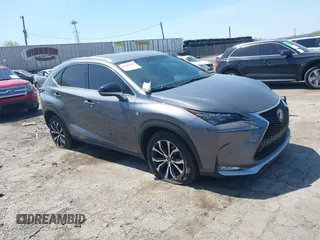 2015 Lexus NX 200t with VIN JTJBARBZ8F2013577, listed as a IAAI auction lot 42108496 with 99,847 mi miles. Bid and sale history available at carsss.com. Image 1.