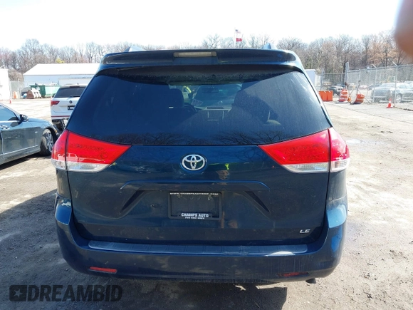 2011 Toyota Sienna LE AAS with VIN 5TDKK3DC4BS104838, listed as a IAAI auction lot 41811173 with 251,999 mi miles and . Bid and sale history available at carsss.com. Image 16.