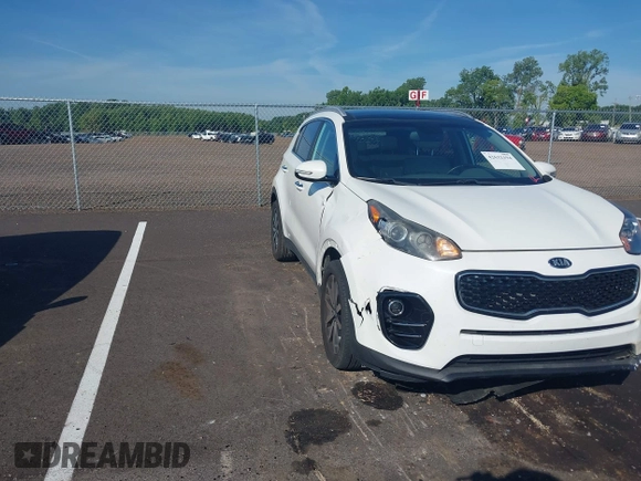2017 Kia Sportage EX with VIN KNDPN3AC9H7077804, listed as a IAAI auction lot 42632194 with 134,027 mi miles and . Bid and sale history available at DreamBid. Image 1.