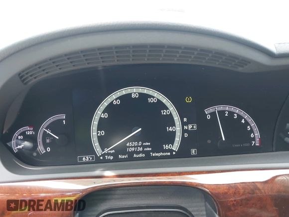 2013 Mercedes-Benz S 550 with VIN WDDNG7DB9DA531175, listed as a IAAI auction lot 41816757 with 109,136 mi miles and . Bid and sale history available at DreamBid. Image 7.