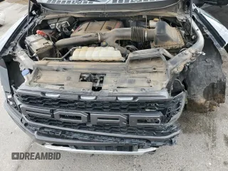 2021 Ford F-150 Raptor with VIN 1FTFW1RG3MFC62242, listed as a Copart auction lot 69325264 with 33,497 mi miles and Salvage Title. Bid and sale history available at carsss.com. Image 12.