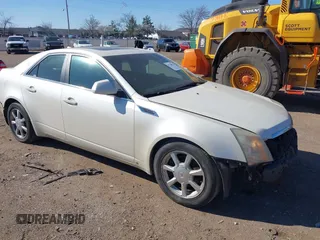2009 Cadillac CTS RWD w/1SB with VIN 1G6DV57V390117380, listed as a IAAI auction lot 41756916 with 169,815 mi miles. Bid and sale history available at carsss.com. Image 1.