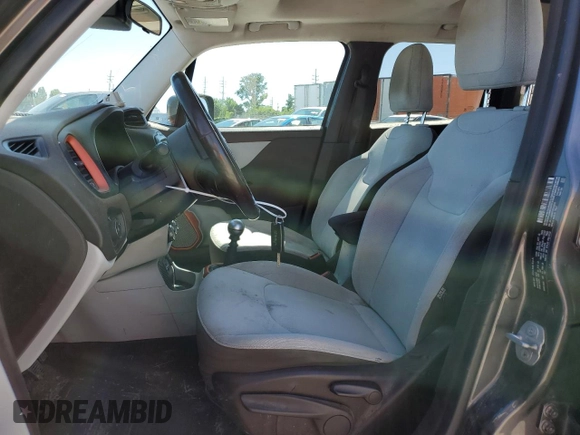 2016 Jeep Renegade Latitude with VIN ZACCJABW7GPD39019, listed as a Copart auction lot 71402474 with 136,390 mi miles and Non Repairable. Bid and sale history available at DreamBid. Image 7.