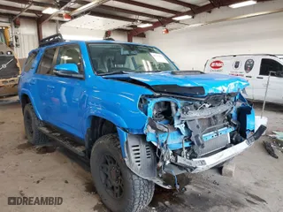 2019 Toyota 4Runner SR5 with VIN JTEBU5JR7K5645074, listed as a IAAI auction lot 41719821 with 116,514 mi miles. Bid and sale history available at carsss.com. Image 1.