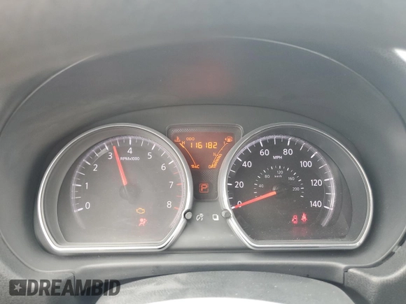 2014 Nissan Note S Plus with VIN 3N1CE2CP0EL433205, listed as a Copart auction lot 59759665 with 116,182 mi miles and Salvage title. Bid and sale history available at DreamBid. Image 9.
