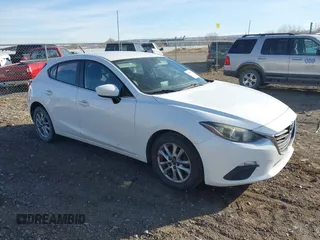 2016 Mazda 3 i Sport with VIN JM1BM1K71G1349198, listed as a IAAI auction lot 41084727 with 205,624 mi miles and . Bid and sale history available at DreamBid. Image 1.