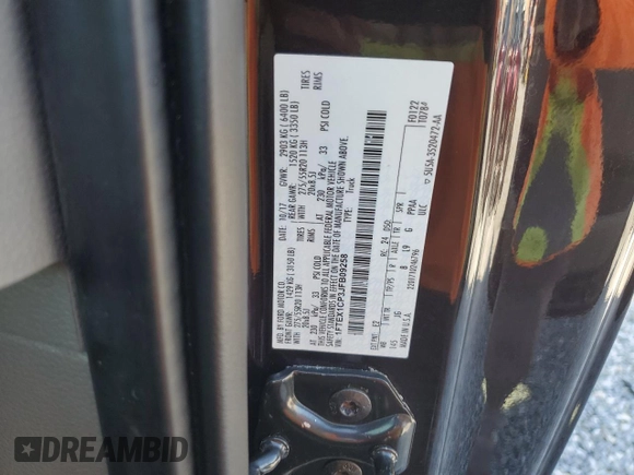 2018 Ford F-150 XL with VIN 1FTEX1CP3JFB09258, listed as a Copart auction lot 65053095 with 72,279 mi miles and Clean title. Bid and sale history available at DreamBid. Image 12.