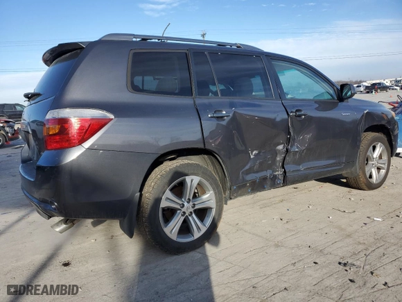 2010 Toyota Highlander Sport with VIN 5TDEK3EH6AS005394, listed as a Copart auction lot 41862085 with 196,299 mi miles and Salvage Title. Bid and sale history available at carsss.com. Image 3.