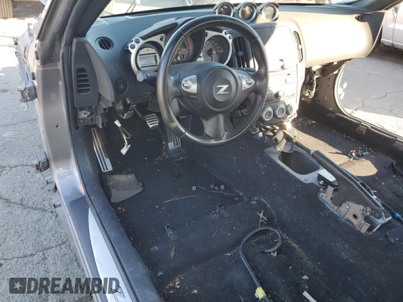 2010 Nissan 370Z Touring with VIN JN1AZ4EH5AM500183, listed as a Copart auction lot 81160664 with Not Provided miles and Salvage Title. Bid and sale history available at carsss.com. Image 8.