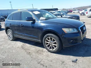 2010 Audi Q5 Premium with VIN WA1CKAFP7AA050756, listed as a IAAI auction lot 41909563 with 155,163 mi miles. Bid and sale history available at carsss.com. Image 1.