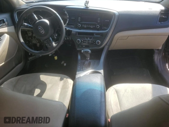 2015 Kia Optima LX with VIN 5XXGM4A72FG440265, listed as a Copart auction lot 55470055 with Not Provided miles and Clean Title. Bid and sale history available at carsss.com. Image 8.