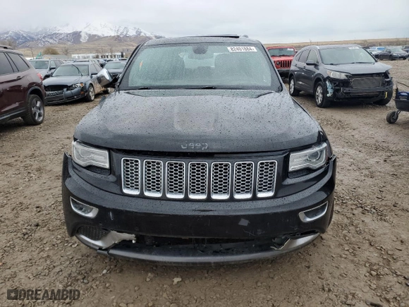 2014 Jeep Grand Cherokee Summit with VIN 1C4RJFJG5EC340768, listed as a Copart auction lot 82401884 with 0 mi miles and Salvage Title. Bid and sale history available at carsss.com. Image 5.
