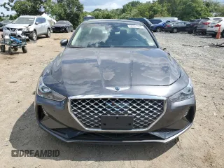 2020 Genesis G70 2.0T with VIN KMTG34LA9LU062884, listed as a Copart auction lot 68301304 with 92,700 mi miles and Salvage Title. Bid and sale history available at carsss.com. Image 5.