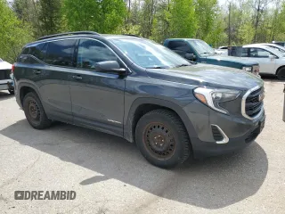 2019 GMC Terrain SLE z VIN 3GKALMEV0KL207117, wystawiony jako Copart lot #57245495 z przebiegiem 197 289 mil mil oraz Czysty tytuł • Clean title. Historia ofert i sprzedaży dostępna na DreamBid. Obrazek 4.
