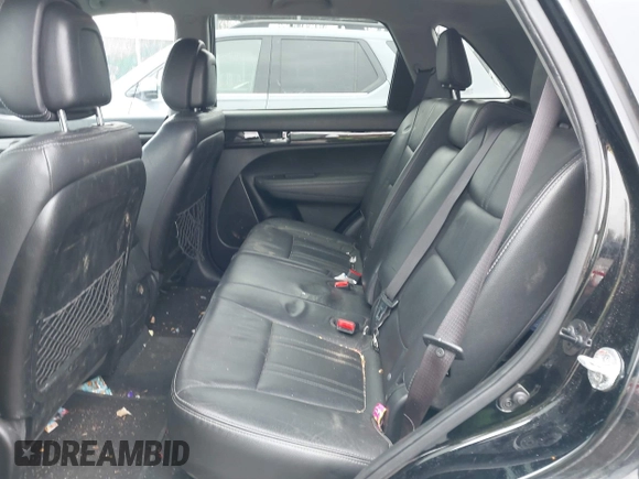 2012 Kia Sorento EX with VIN 5XYKU4A22CG251847, listed as a IAAI auction lot 42014433 with 166,186 mi miles. Bid and sale history available at carsss.com. Image 8.