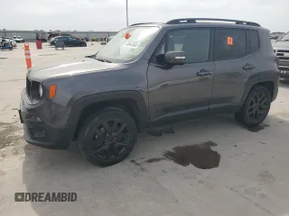 2017 Jeep Renegade Altitude with VIN ZACCJBBB2HPF83939, listed as a Copart auction lot 53643365 with 96,991 mi miles and Salvage title. Bid and sale history available at DreamBid. Image 1.