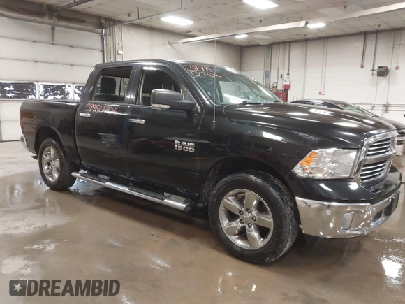 2018 Ram 1500 Big Horn with VIN 1C6RR7LG0JS352281, listed as a IAAI auction lot 39980706 with 56,822 mi miles. Bid and sale history available at carsss.com. Image 1.