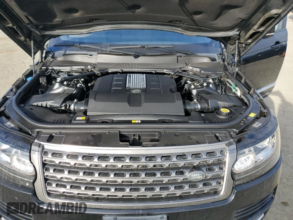 2017 Land Rover Range Rover with VIN SALGR2FV4HA346814, listed as a Copart auction lot 46533285 with 91,818 mi miles and Clean title. Bid and sale history available at DreamBid. Image 12.