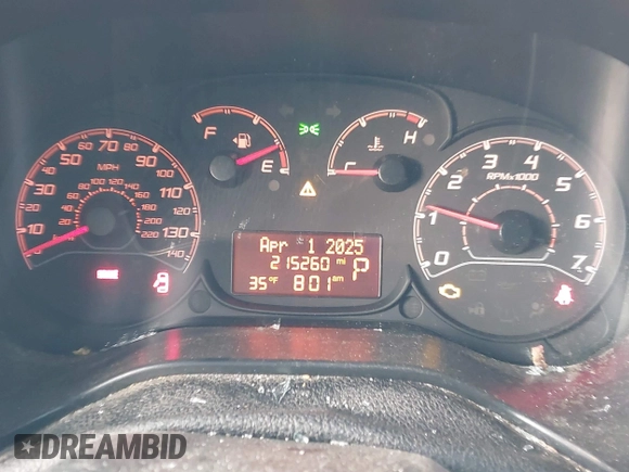 2016 Ram ProMaster City Cargo Tradesman SLT with VIN ZFBERFBT4G6C56452, listed as a IAAI auction lot 41932330 with 215,260 mi miles and . Bid and sale history available at DreamBid. Image 7.