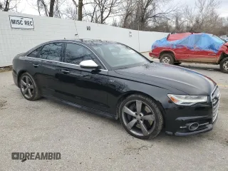 2016 Audi S6 Premium Plus with VIN WAUF2AFC1GN113347, listed as a Copart auction lot 44619445 with 54,189 mi miles and Clean Title. Bid and sale history available at carsss.com. Image 4.