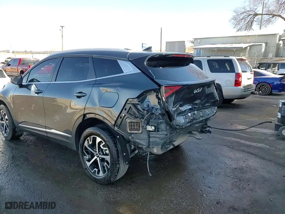 2023 Kia Sportage Hybrid EX with VIN KNDPVCAG9P7079991, listed as a Copart auction lot 43713595 with 51,610 mi miles and Salvage Title. Bid and sale history available at carsss.com. Image 15.