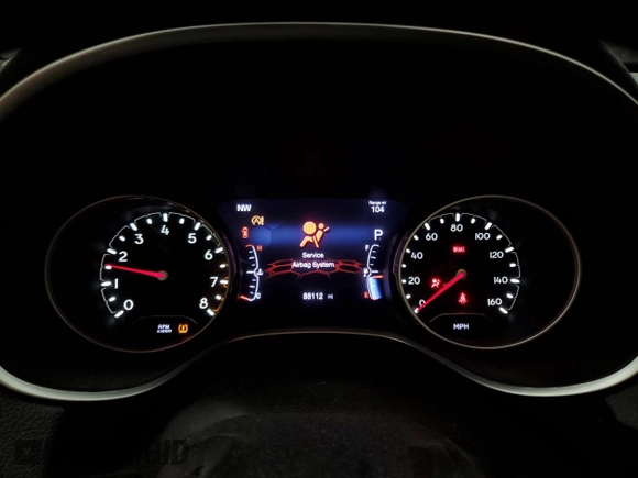2020 Jeep Compass Limited with VIN 3C4NJCCB4LT179846, listed as a Copart auction lot 62317265 with 88,112 mi miles and Salvage title. Bid and sale history available at DreamBid. Image 9.