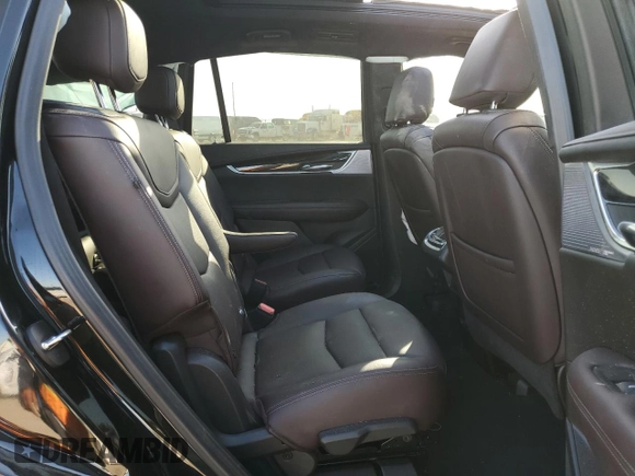 2024 Cadillac XT6 FWD Premium Luxury with VIN 1GYKPCRS7RZ709179, listed as a Copart auction lot 52251305 with 19,442 mi miles and Salvage title. Bid and sale history available at DreamBid. Image 12.
