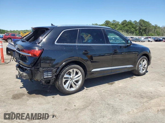 2023 Audi Q7 Premium с VIN WA1ACBF79PD012740, выставлен на аукционе Copart как лот 57715225 с пробегом 37 415 миль миль и Списание • Salvage title. История ставок и продаж доступна на DreamBid. Изображение 3.